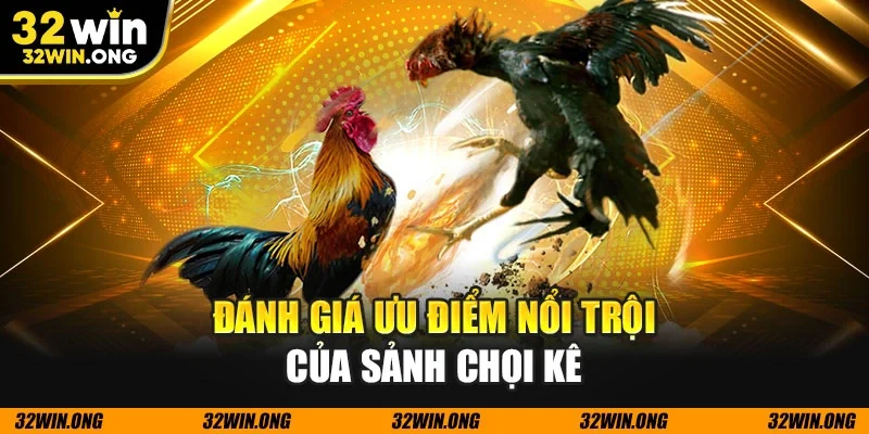 Đánh giá ưu điểm nổi trội của sảnh chọi kê