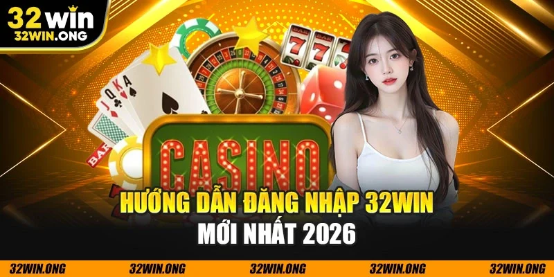 Hướng dẫn đăng nhập 32WIN mới nhất 2026