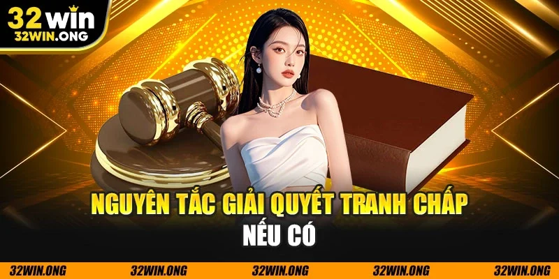 Nguyên tắc giải quyết tranh chấp nếu có